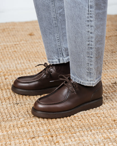 Women's lace-up shoes with para sole Velasca