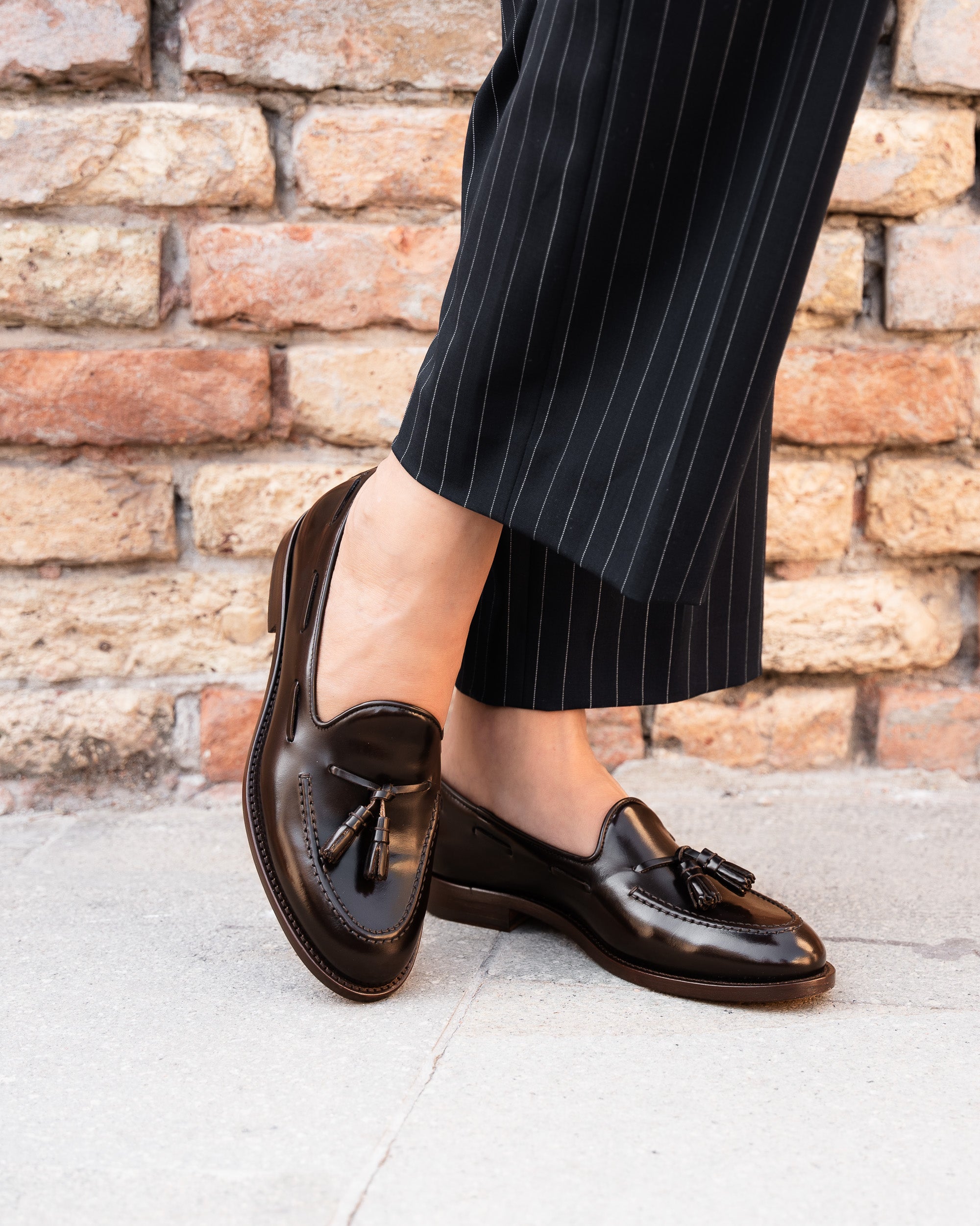 フラットシューズ ^fri fla^ ljh7045 Tassel ribbon loafer 3colors 5008014309 Ralph Lauren Tassel Loafer - Pre-owned - Leffot