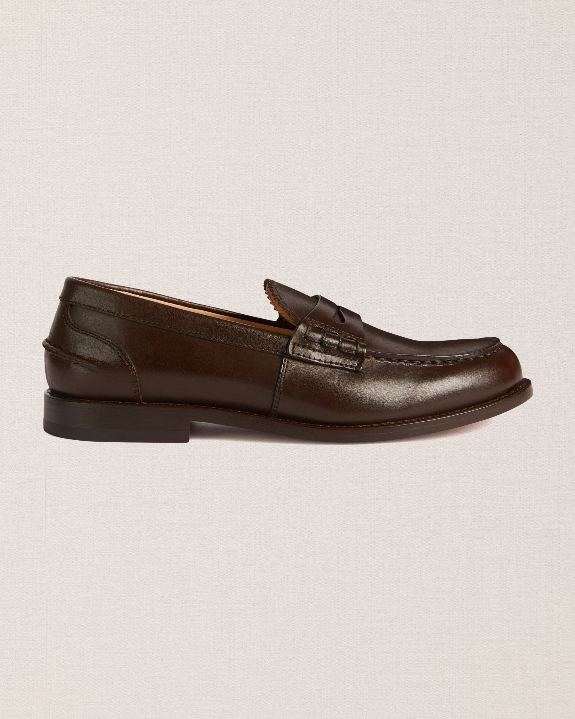 Velasca | Women's classic moccasins, in dark brown leather