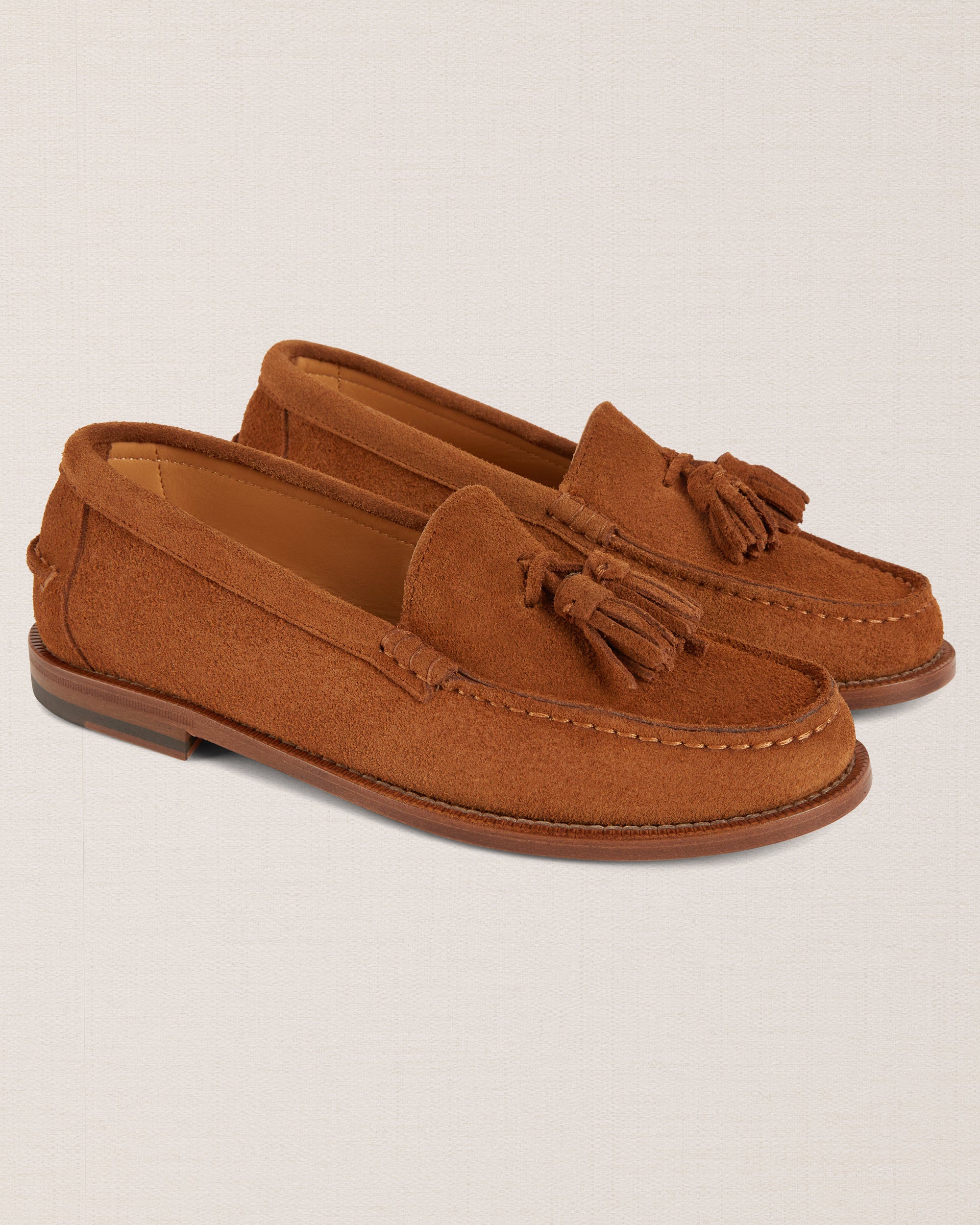 Velapais Elegant Brown Tassel Loafers for Men Men main image 3