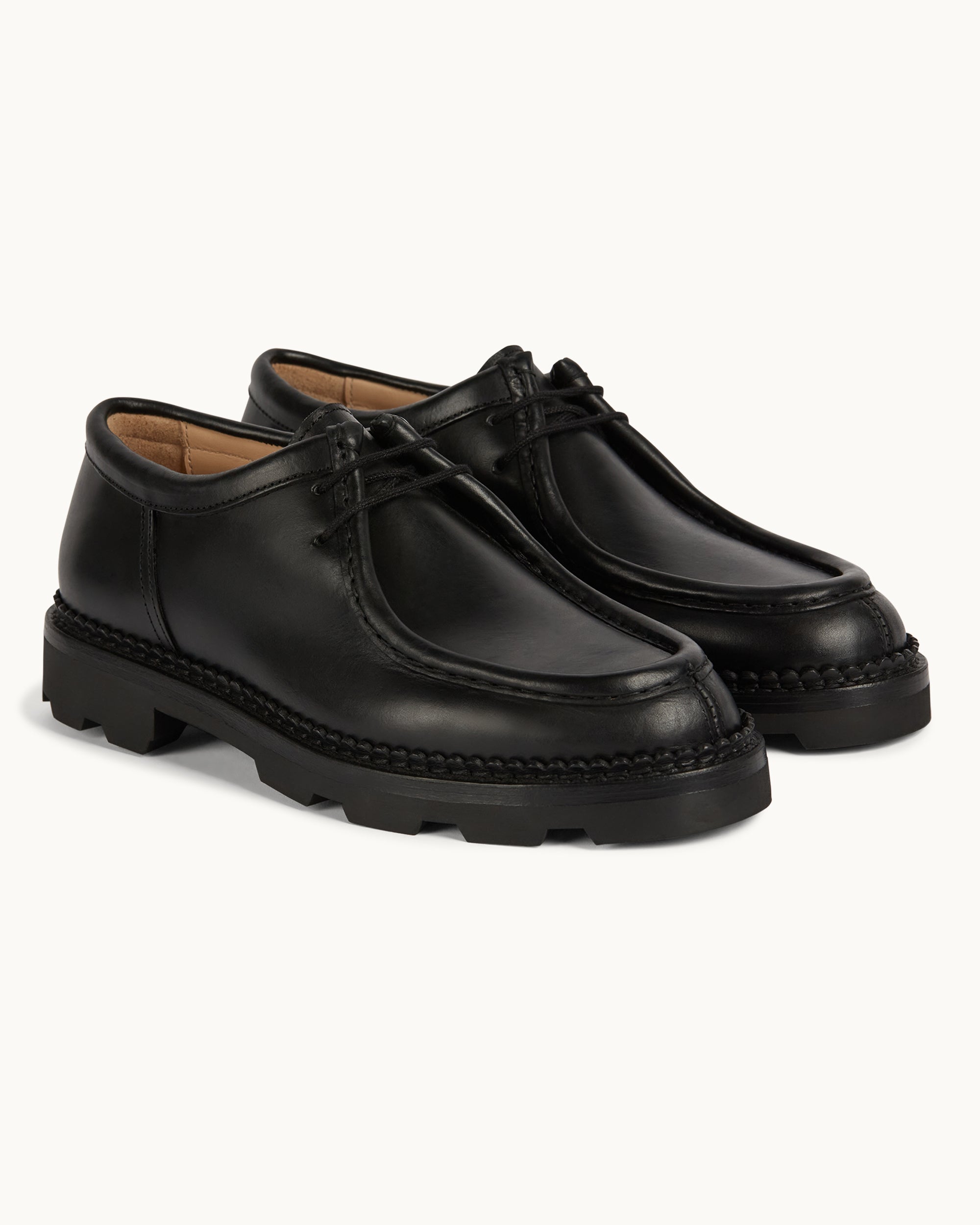 靴 archive made in italy square-toe shoes Joe Sanchez Vintage Artisan Handmade Spanish Leather Women's