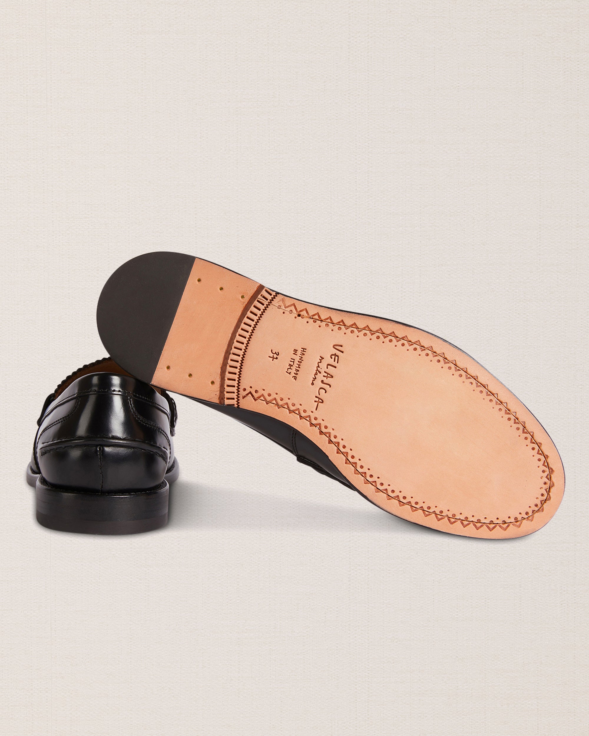 Women's leather moccasins and leather sole | Velasca