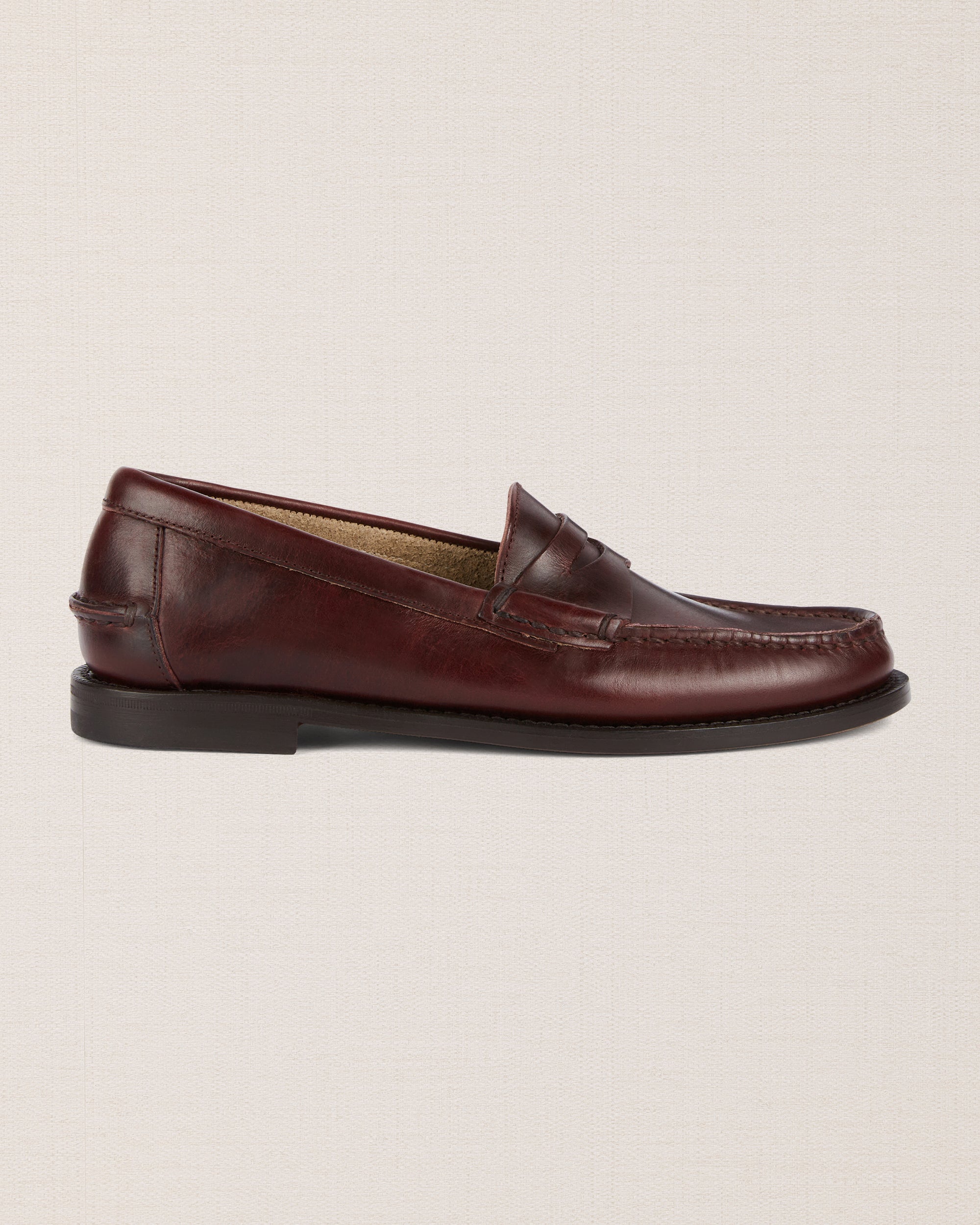 Velasca | Brown smooth leather penny loafers, Made in Italy